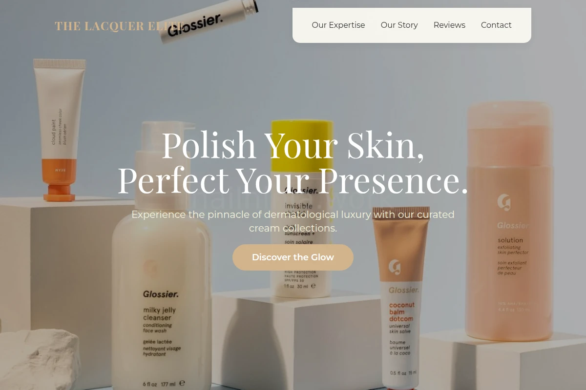 Cream Beauty Products